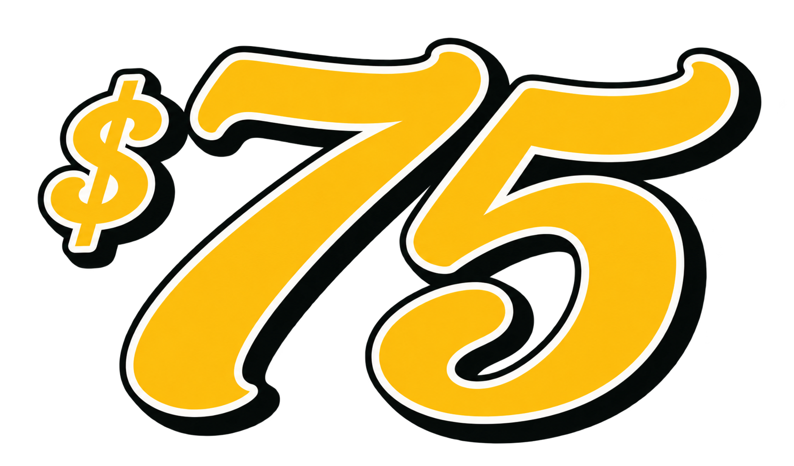 $75