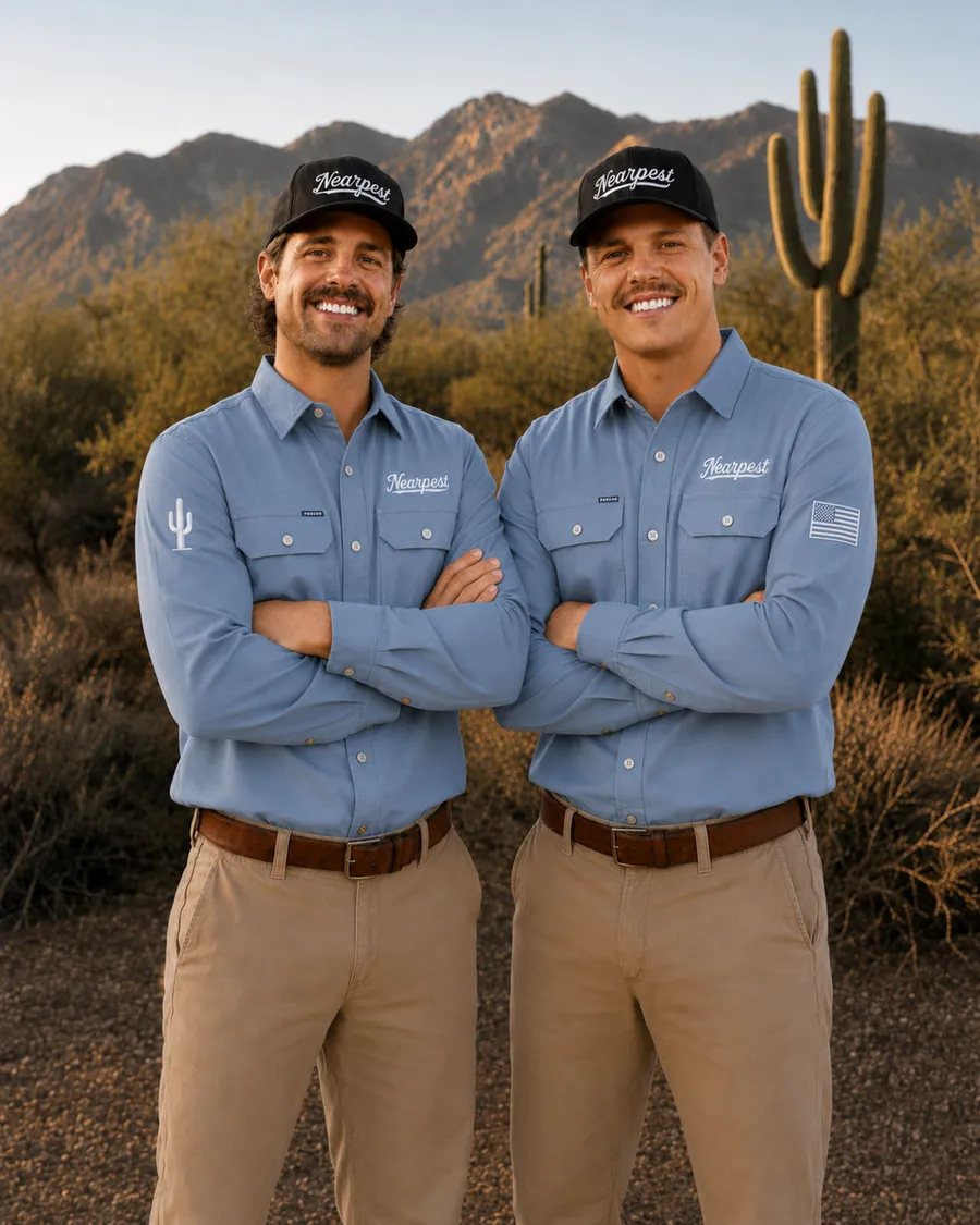 Ryland and Keegan representing NEARPEST in Arizona
